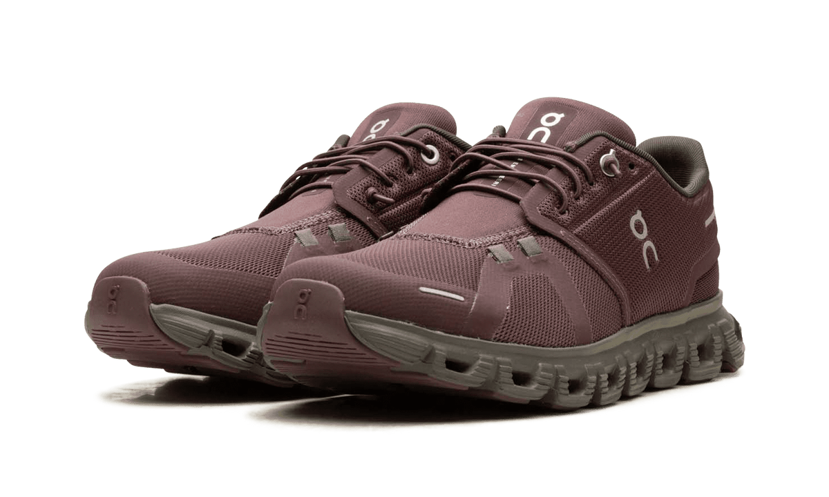 ON RUNNING MENS Cloud 6 "Mulberry | Pebble" 3MF10072634 3MF10072634 from Stadium Goods