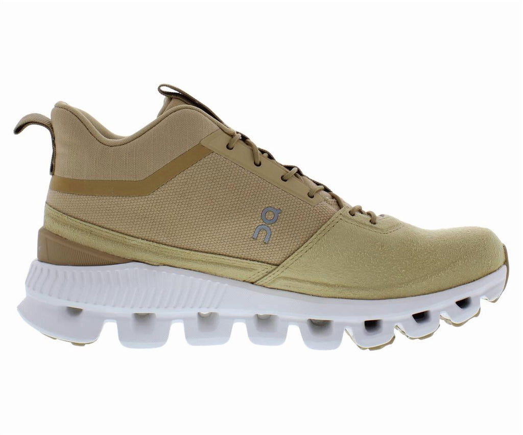 ON Cloud Hi Womens Shoes Size 5.5, Color: Dune