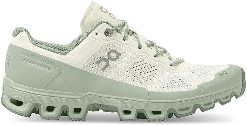 ON WOMEN CLOUDVENTURE Sneakers White / Moss