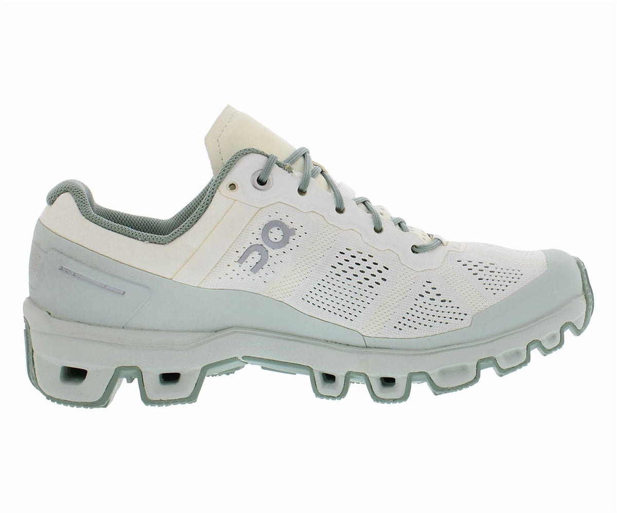 ON Cloudventure 2 Womens Shoes Size 5, Color: White/Moss