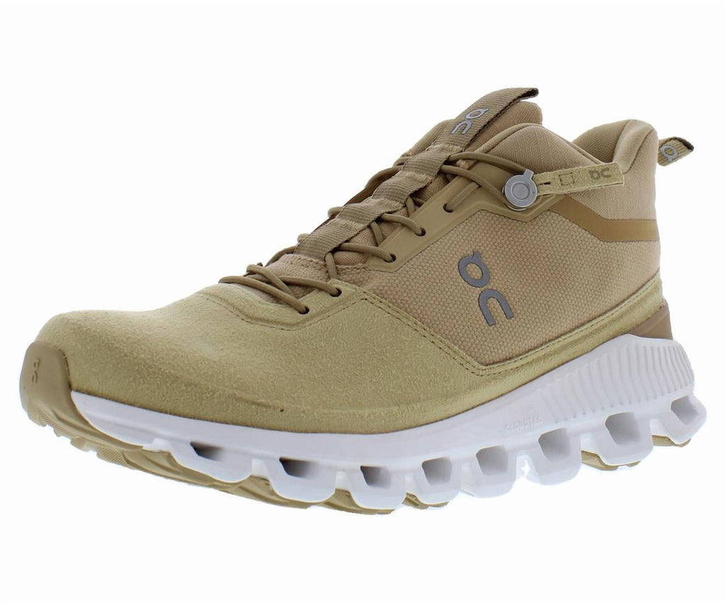 ON Cloud Hi Womens Shoes Size 5.5, Color: Dune