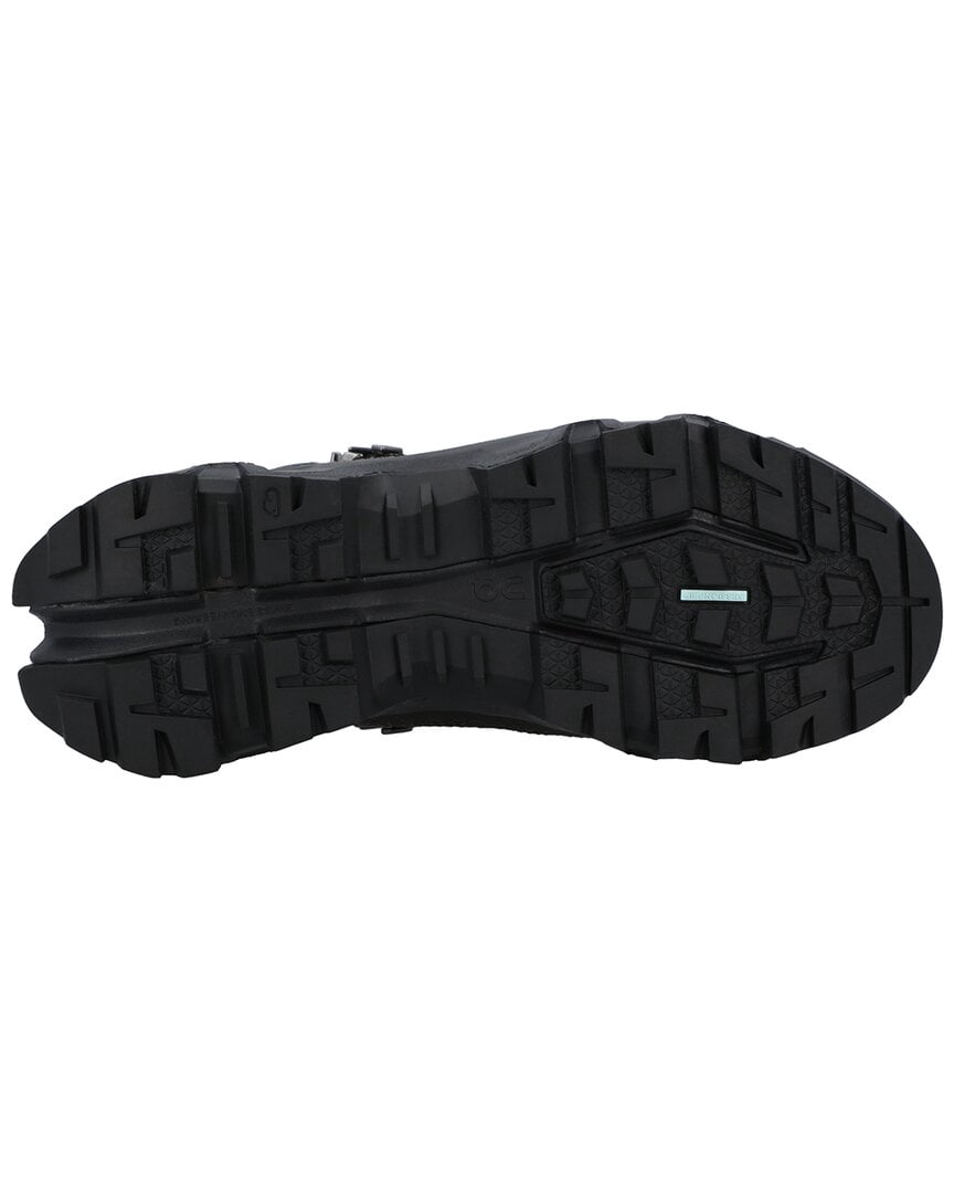 On Running Cloudrock Trek Waterproof Canvas Sneaker, 10, Black