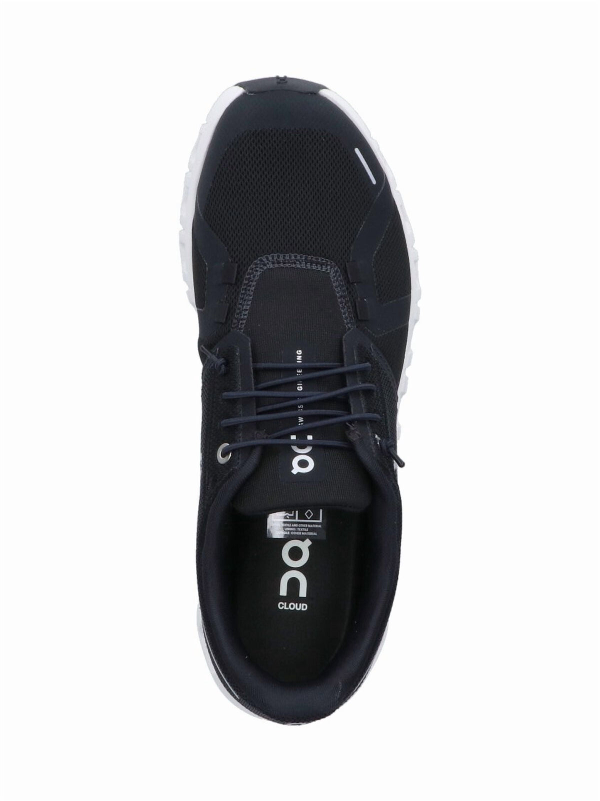 On Men's Cloud 6 Black/White 3MF10070299-9.5